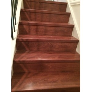 NEWLY DONE LAMINATE STAIRS
