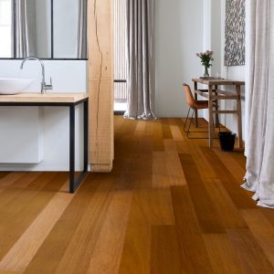 Merbau 1 strip low sheen